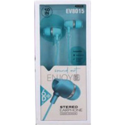 Elmcoei EV8015 Handsfree In-Ear 3.5mm Light Blue