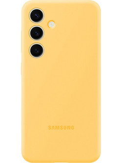 Samsung Silicone Back Cover Yellow (Samsung Galaxy S24)