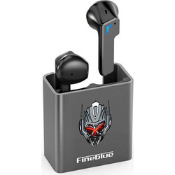 Fineblue Kingkong Ακουστικά Bluetooth Earbud Black