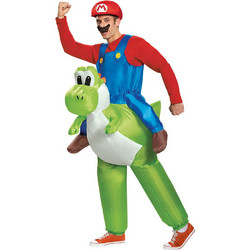 Αποκριάτικη Φουσκωτή Στολή Mario on Yoshi 85150AD