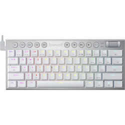 Redragon Noctis K632 Pro Μηχανικό Gaming Πληκτρολόγιο TenKeyLess με Custom Red Διακόπτες RGB White