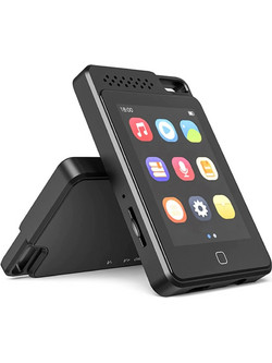 Ruizu C1 MP4 Player 32GB με Οθόνη Αφής 2.4" Μαύρο