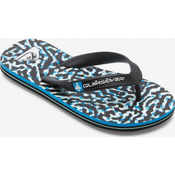Quiksilver Molokai Art II Παιδικές Σαγιονάρες για Αγόρι Μαύρες Μπλε AQBL100596