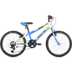 Ideal Condor 2024 Παιδικό Mountain Bike 20" με 6 Ταχύτητες Λευκό Μπλε