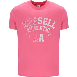 Russell Athletic Blaine Crewneck Tee Ανδρικό Αθλητικό T-Shirt Ροζ A4-007-1-376