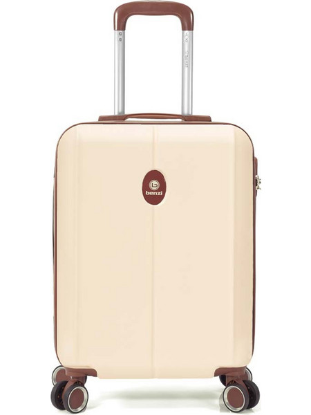 Benzi BZ5776 Βαλίτσα Καμπίνας 55x37x20cm με 4 Ρόδες Μπεζ
