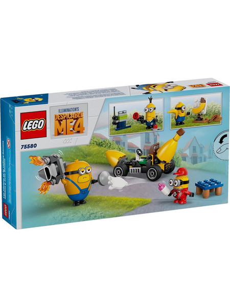 Lego Despicable Me 4 Minions & Banana Car για 6+ Ετών 75580