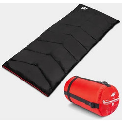 4F Sleeping Bag Μονό 2 Εποχών Μαύρο 4FWSS24ASLBU008-20S