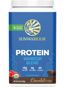 Sunwarrior Warrior Blend Chocolate Peanut Butter Φυτική Πρωτεΐνη Γράμμωσης 750gr