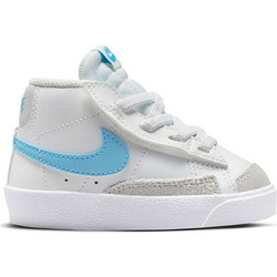 Nike Blazer MID '77 Παιδικά Sneakers Μποτάκια Λευκά Γαλάζια DA4088-114