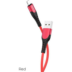 Hoco U80 USB-A to Lightning Cable 1.2m Red HC-U80LR