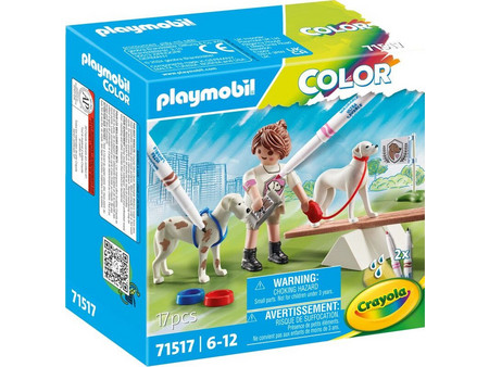 Playmobil Color Εκπαίδευση Σκύλων για 6-12 Ετών 71517