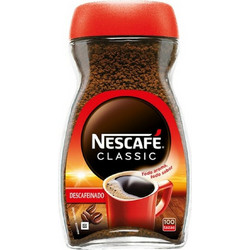 Nescafe Soluble Coffee Classic Natural Στιγμιαίος καφές Decafeine 200gr