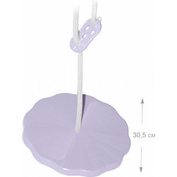 Mochtoys Στρογγυλή Κούνια Λιλά 12668
