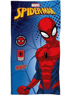 SUMMERtiempo Spiderman Παιδική Πετσέτα Θαλάσσης Microfiber Μπλε 70x140cm 623003