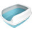Pet Interest Easy Semi-Closed Λεκάνη Γάτας Μπλε Μ50.5xΠ37.5xΥ19.5cm