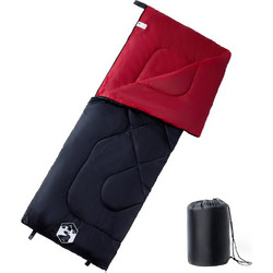 vidaXL Sleeping Bag Μονό 3 Εποχών Κόκκινο 94458