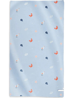 Saro Sailors Παιδική Πετσέτα Θαλάσσης Microfiber Γαλάζια 90x160cm 64305