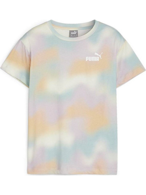Puma Παιδικό T-Shirt Κοντομάνικο Πολύχρωμο 680252-45
