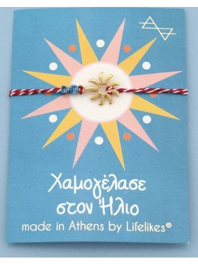 Lifelikes Γυναικείο Βραχιόλι Μαρτάκι από Κορδόνι 09.34.00.119.3388