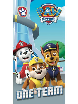 Borea Paw Patrol Παιδική Πετσέτα Θαλάσσης Microfiber Γαλάζια 70x140cm