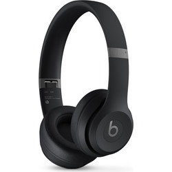 Beats Solo 4 Ασύρματα Bluetooth Ακουστικά Sports On Ear Μαύρα