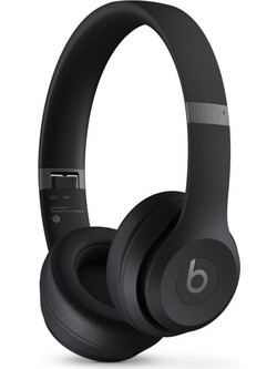 Beats Solo 4 Ασύρματα Bluetooth Ακουστικά Sports On Ear Μαύρα