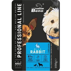 Certech Super Beno Adult Small & Medium with Rabbit 100gr