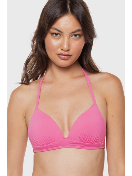 Roxy Beach Classic Bikini Top Φούξια ERJX304592