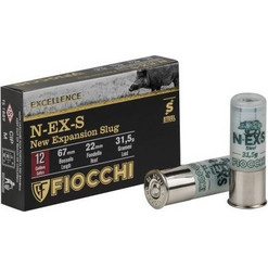 Fiocchi Excellence Steel Expanding Slug Φυσίγγια Συγκέντρωσης 12Cal 67mm 31.5gr 5τμχ
