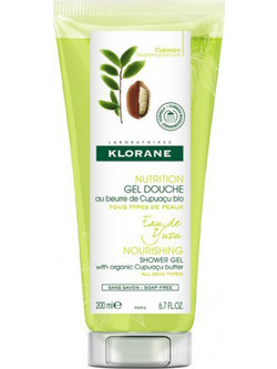 Klorane Eau de Yuzu Nourishing Αφρόλουτρο σε Gel για Ξηρό Δέρμα 200ml