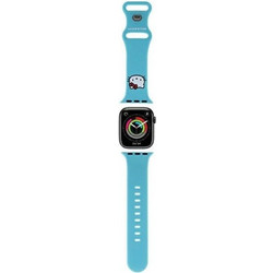 Hello Kitty Head Λουράκι Σιλικόνης Light Blue (Apple Watch 38 / 40 / 41mm)