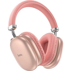 Hoco W35 Max Joy Ασύρματα Bluetooth Ακουστικά Over Ear Ροζ