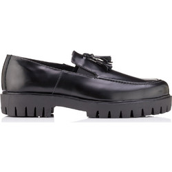 Northway Ανδρικά Μοκασίνια Loafers Δερμάτινα Μαύρα 947
