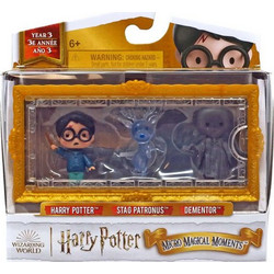 Spin Master Harry Potter Wizarding World Micro Magical Moments 3-Pack Patronus