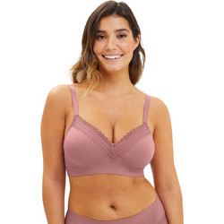 Sans Complexe Bralette χωρίς Μπανέλα Ροζ 56LAG98