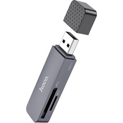 Hoco HB45 Card Reader OTG USB-C & USB-A 3.2 Gen 1 για SD / microSD