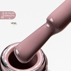 Alezori Hema Free Terracota 14 Ημιμόνιμο Βερνίκι Νυχιών 15ml