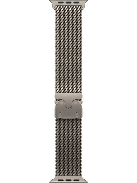 Apple Milanese Loop Λουράκι Μεταλλικό Natural Titanium (Apple Watch Ultra 49mm)