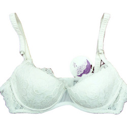 Luna Σουτιέν Balconette Push Up με Μπανέλα Λευκό 11132