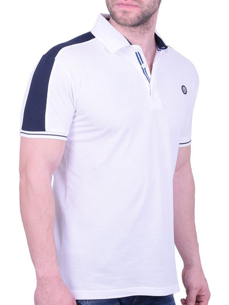 Splendid Ανδρική Μπλούζα Polo Κοντομάνικη Λευκή 43-206-030
