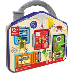 Hape Early Explorer Lock & Learn Playboard