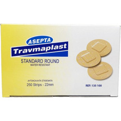 Asepta Travmaplast Αποστειρωμένα Αυτοκόλλητα Επιθέματα 250τμχ