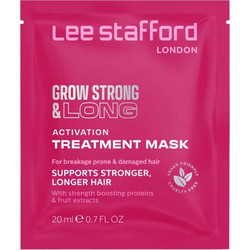 Lee Stafford Grow Strong & Long Μάσκα Μαλλιών για Επανόρθωση για Ταλαιπωρημένα Μαλλιά 20ml