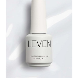 Leven 001 Perfect White Ημιμόνιμο Βερνίκι Νυχιών 15ml