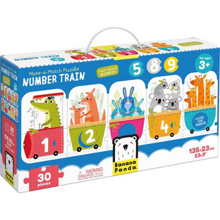 Παιδικό Puzzle Banana Panda Τρενάκι 30 Κομμάτια
