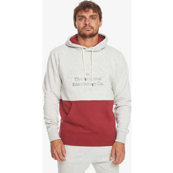 Quiksilver Ανδρικό Φούτερ με Κουκούλα & Τσέπες Λευκό Κόκκινο EQYFT04859-SJSH