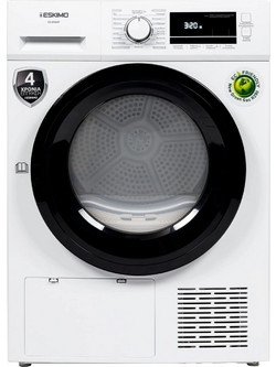Eskimo ESDR8HP Στεγνωτήριο Ρούχων 8kg A++ με Αντλία Θερμότητας