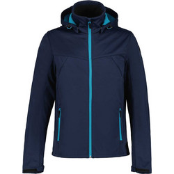 Icepeak Αθλητικό Ανδρικό Μπουφάν Χειμωνιάτικο Softshell Αδιάβροχο Αντιανεμικό Navy Μπλε 3-57974-694-390