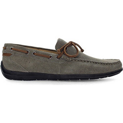 Lumberjack Leman Ανδρικά Μοκασίνια Boat Shoes Καστόρινα Γκρι SM40602-002A01-CD003